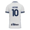 Inter Milán Lautaro Martinez 10 Venkovní 2024-25 - Dětské Fotbalové Dresy (S/S)